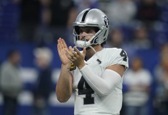 Las Vegas Raiders quarterback Derek Carr