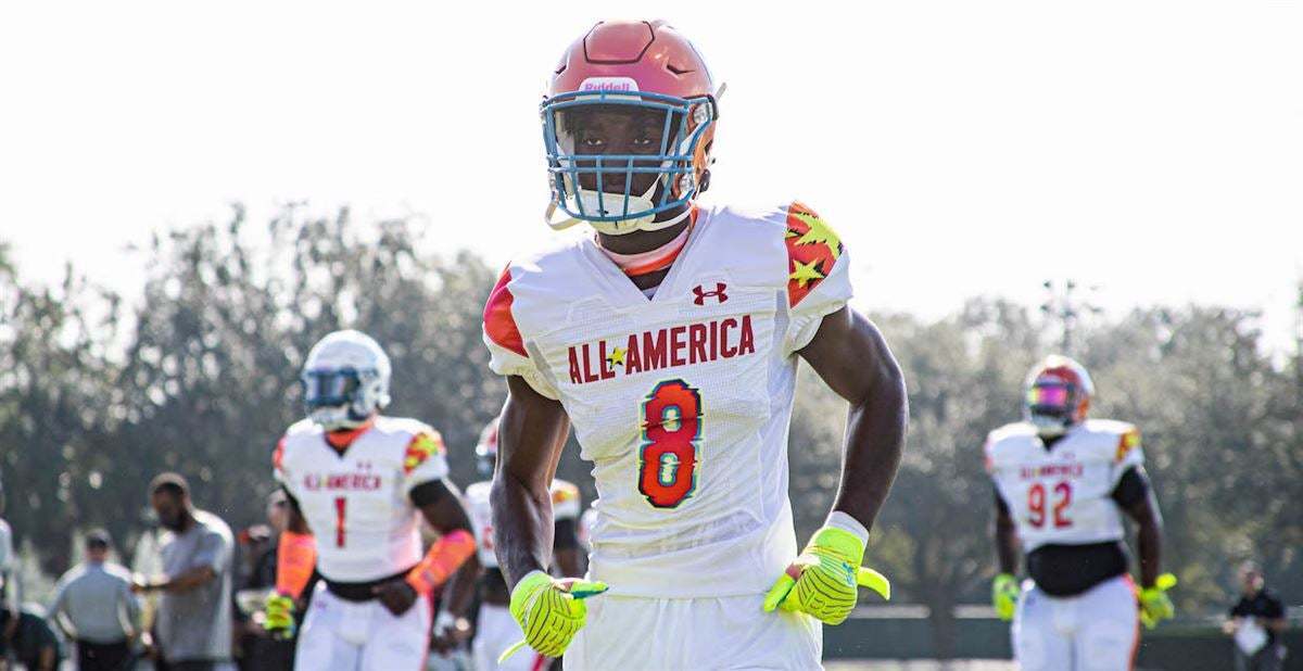 Michigan 2022 signee Derrick Moore named MVP of Under Armour All-American  game 