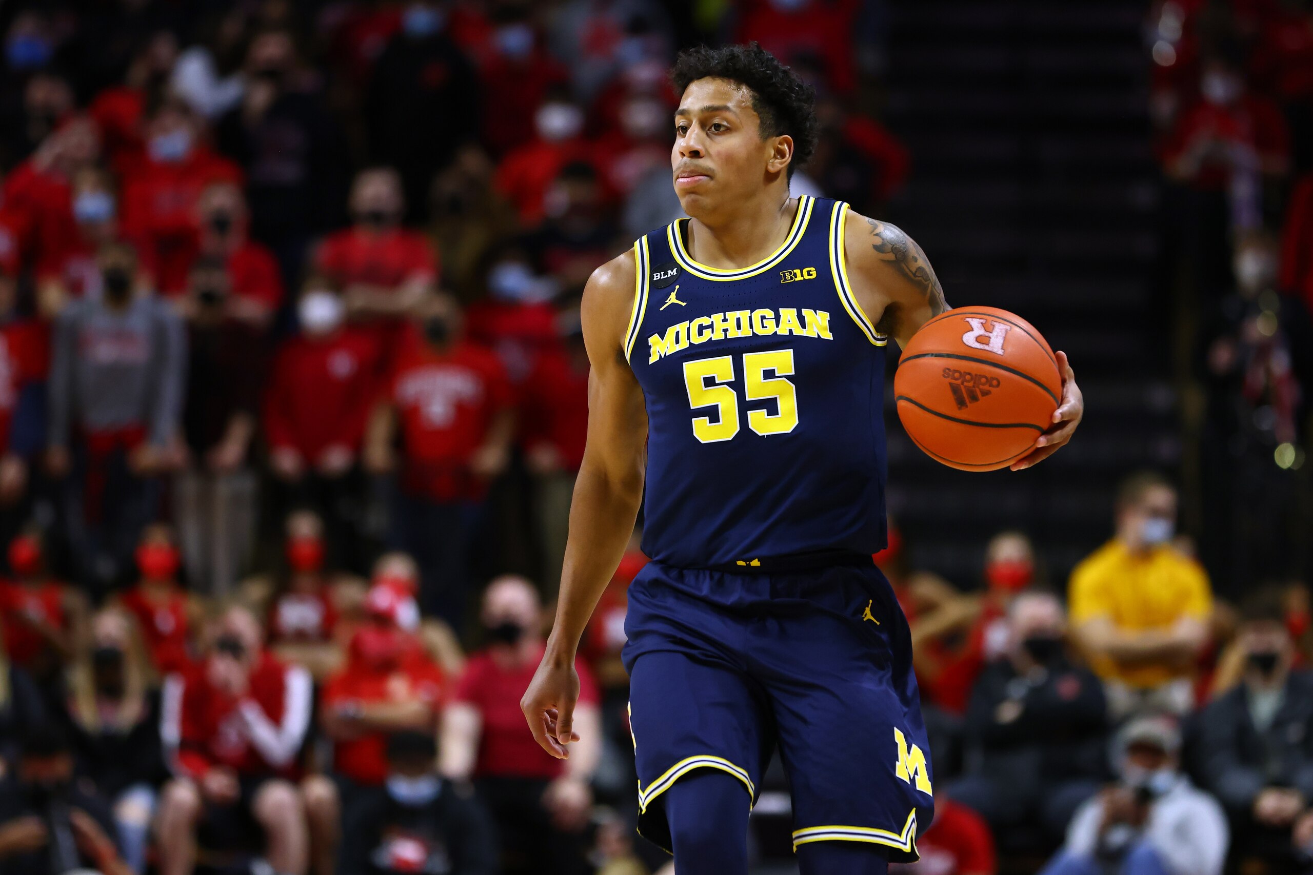 Michigan's Eli Brooks
