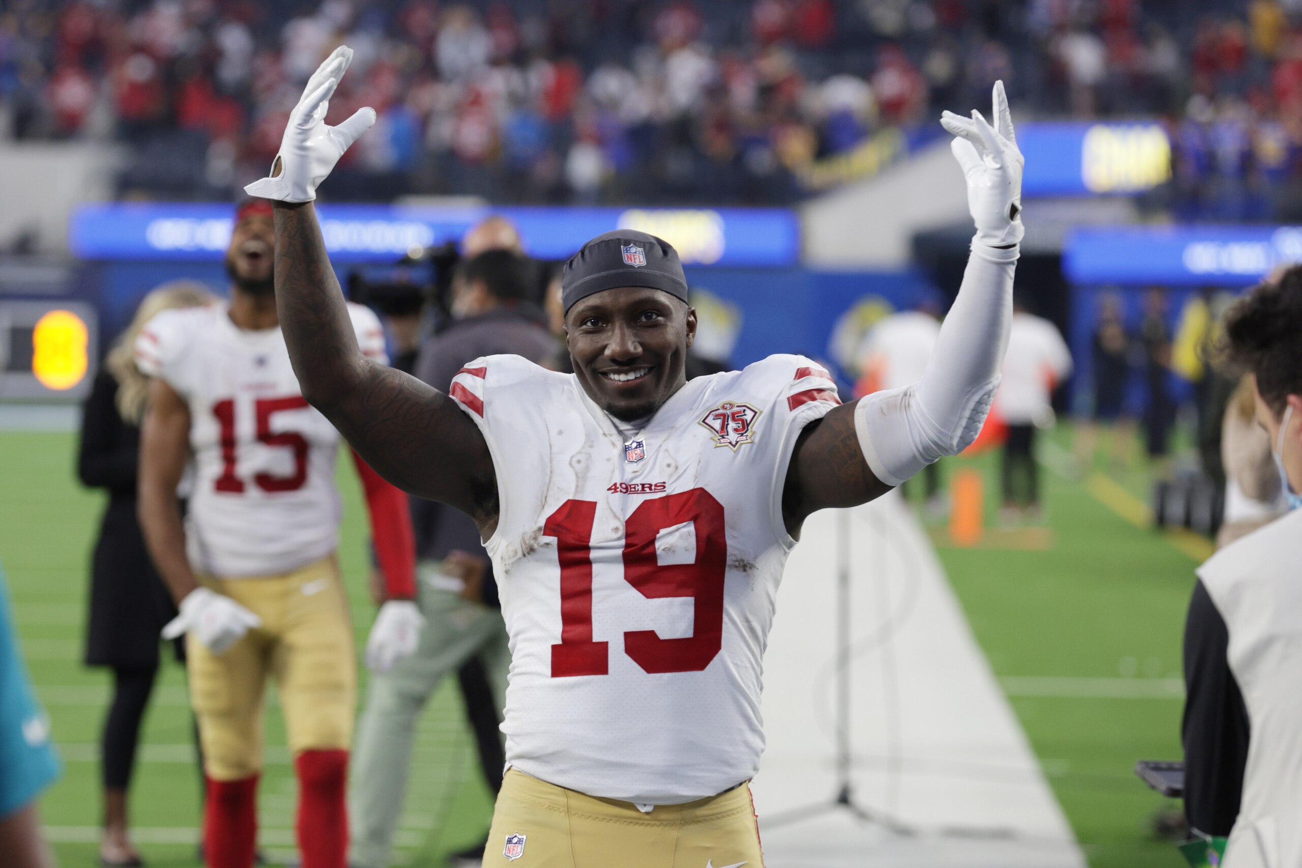 San Francisco 49ers wide receiver Deebo Samuel San Francisco 49ers wide receiver Deebo Samuel