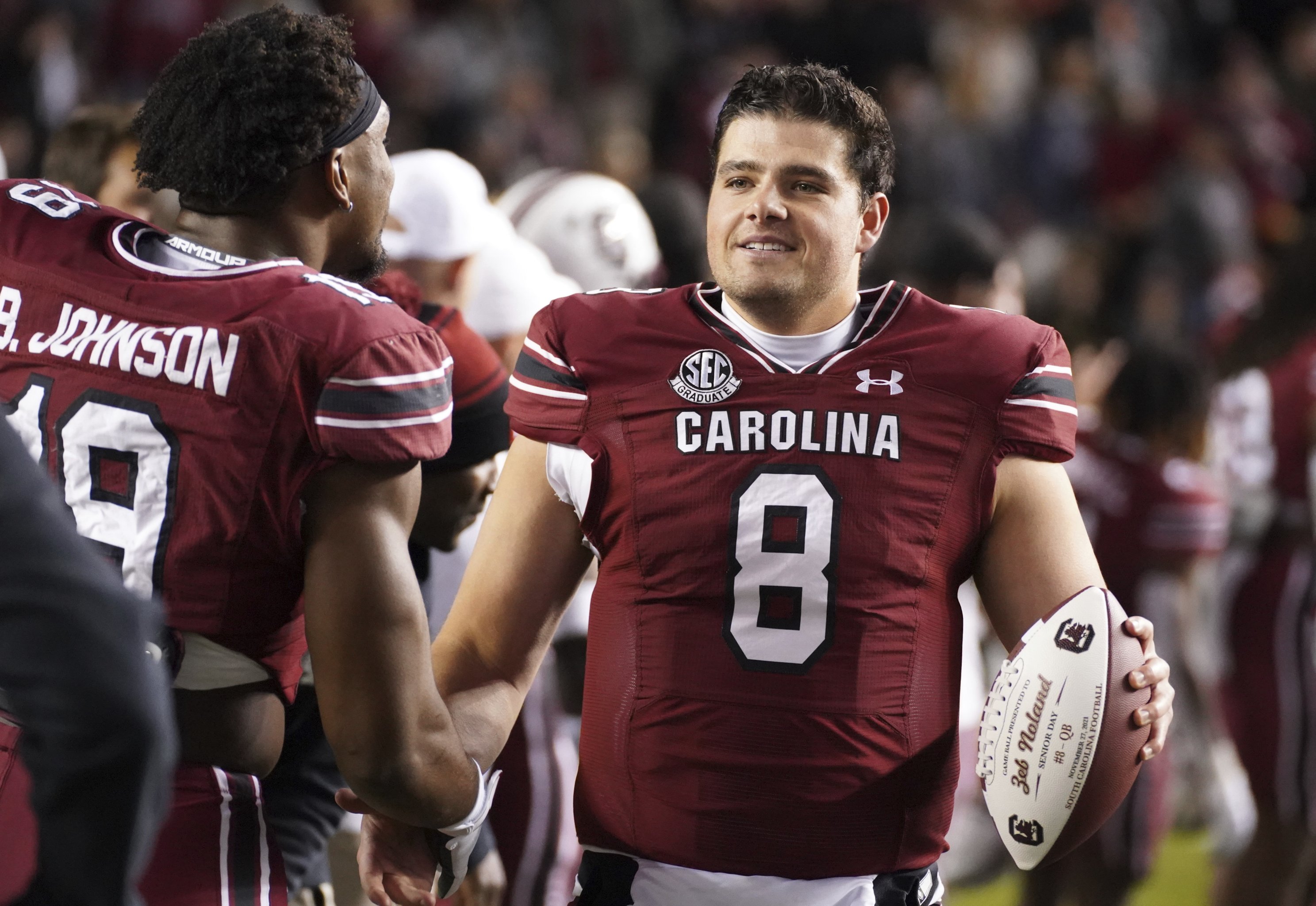 Stetson Bennett, the unlikely champion who came back for more: Our College  Football Person of the Year - The Athletic