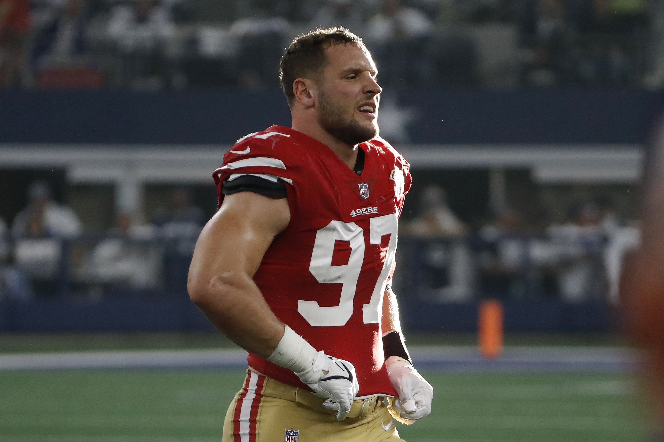 Steelers are hoping 49ers star Nick Bosa doesn't pull a T.J. Watt in season  opener