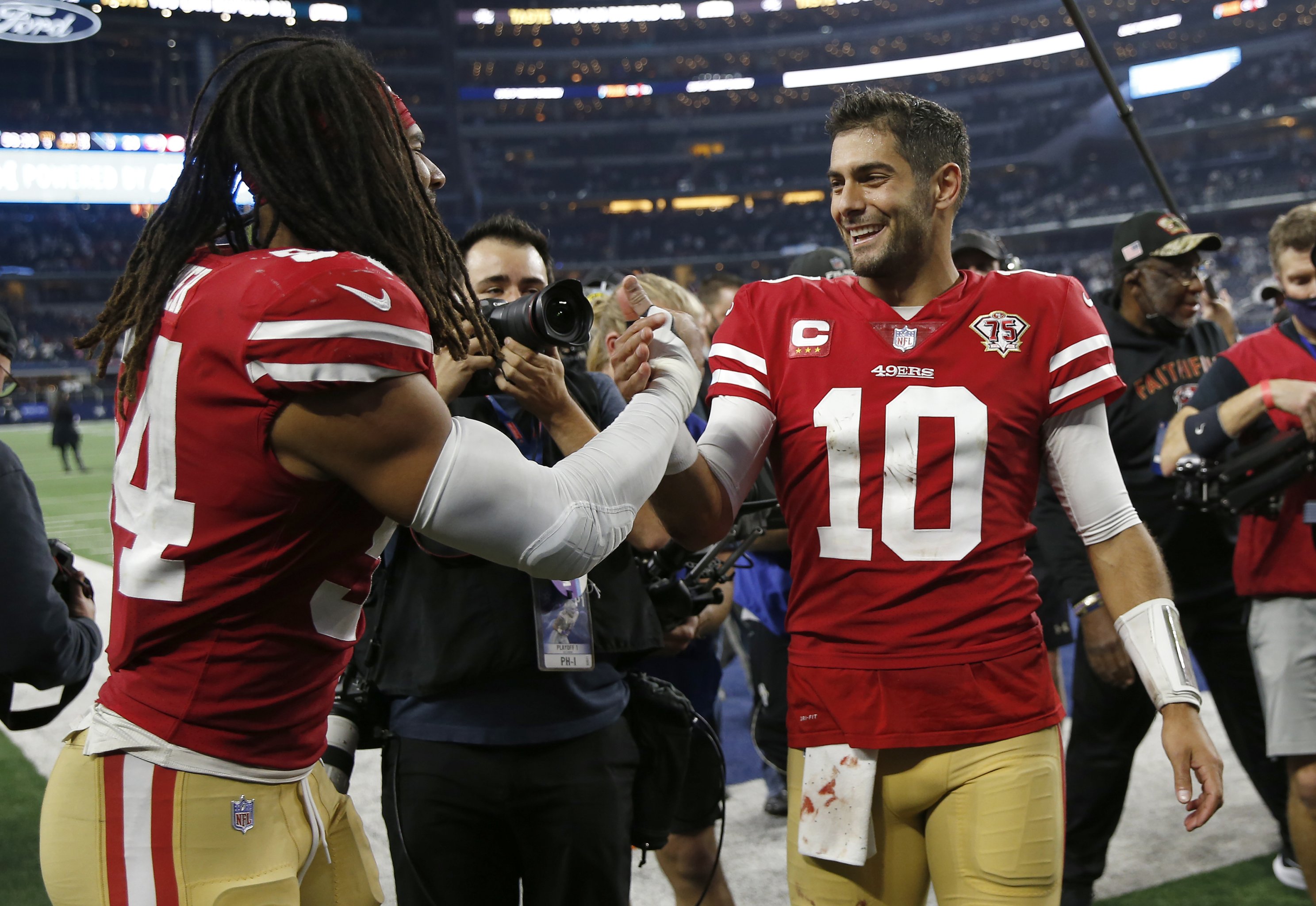 Jimmy Garoppolo Overheard Saying 'F--k the Packers' in Postgame