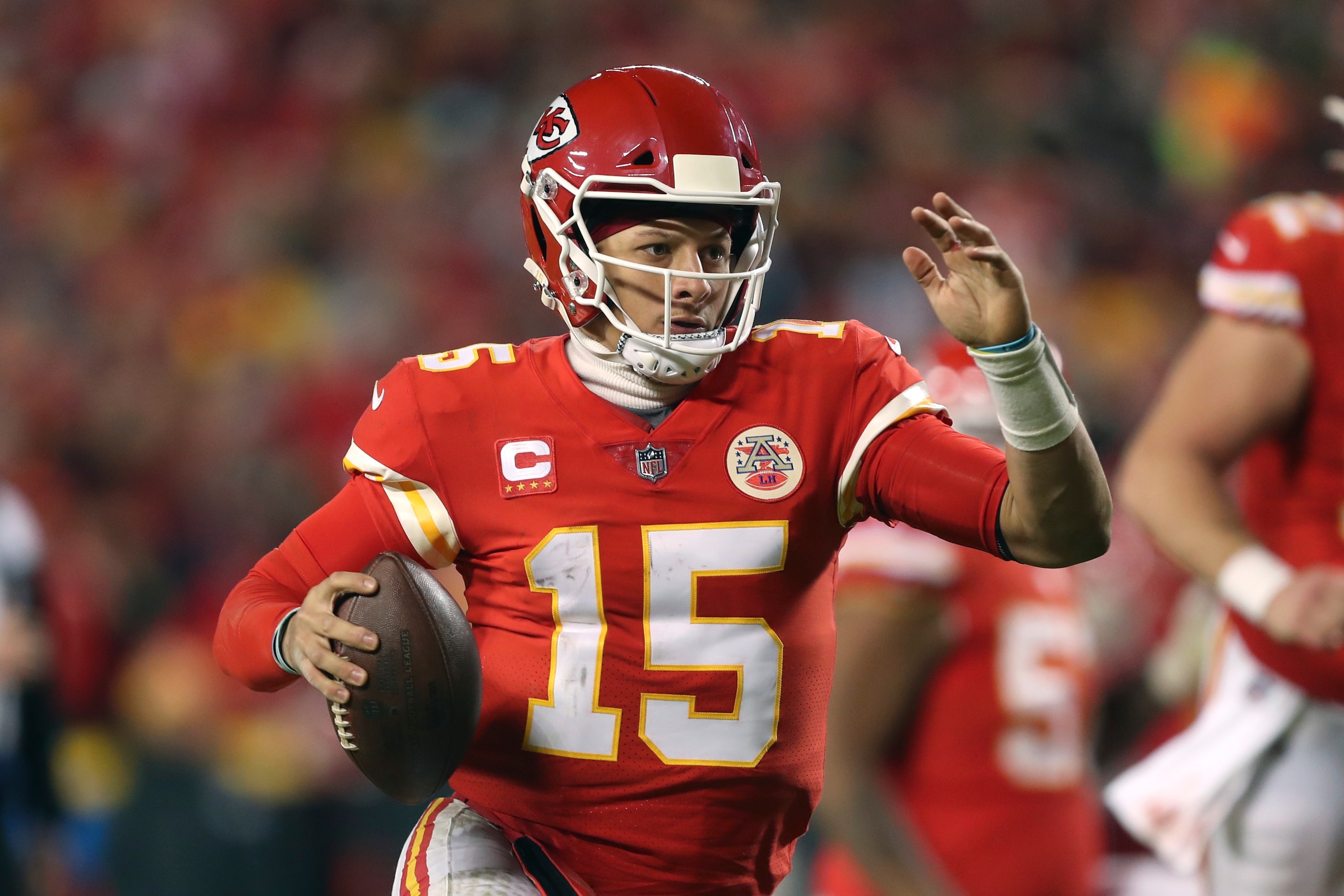 Chiefs quarterback Patrick Mahomes Chiefs quarterback Patrick Mahomes