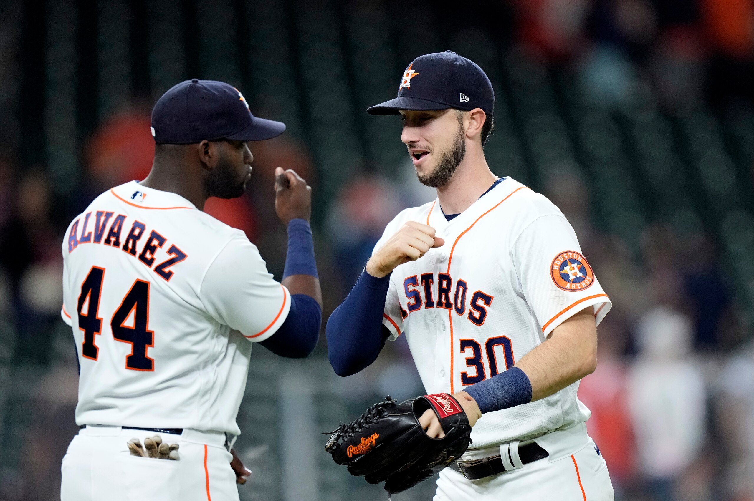 Yordan Alvarez (L) and Kyle Tucker (R)