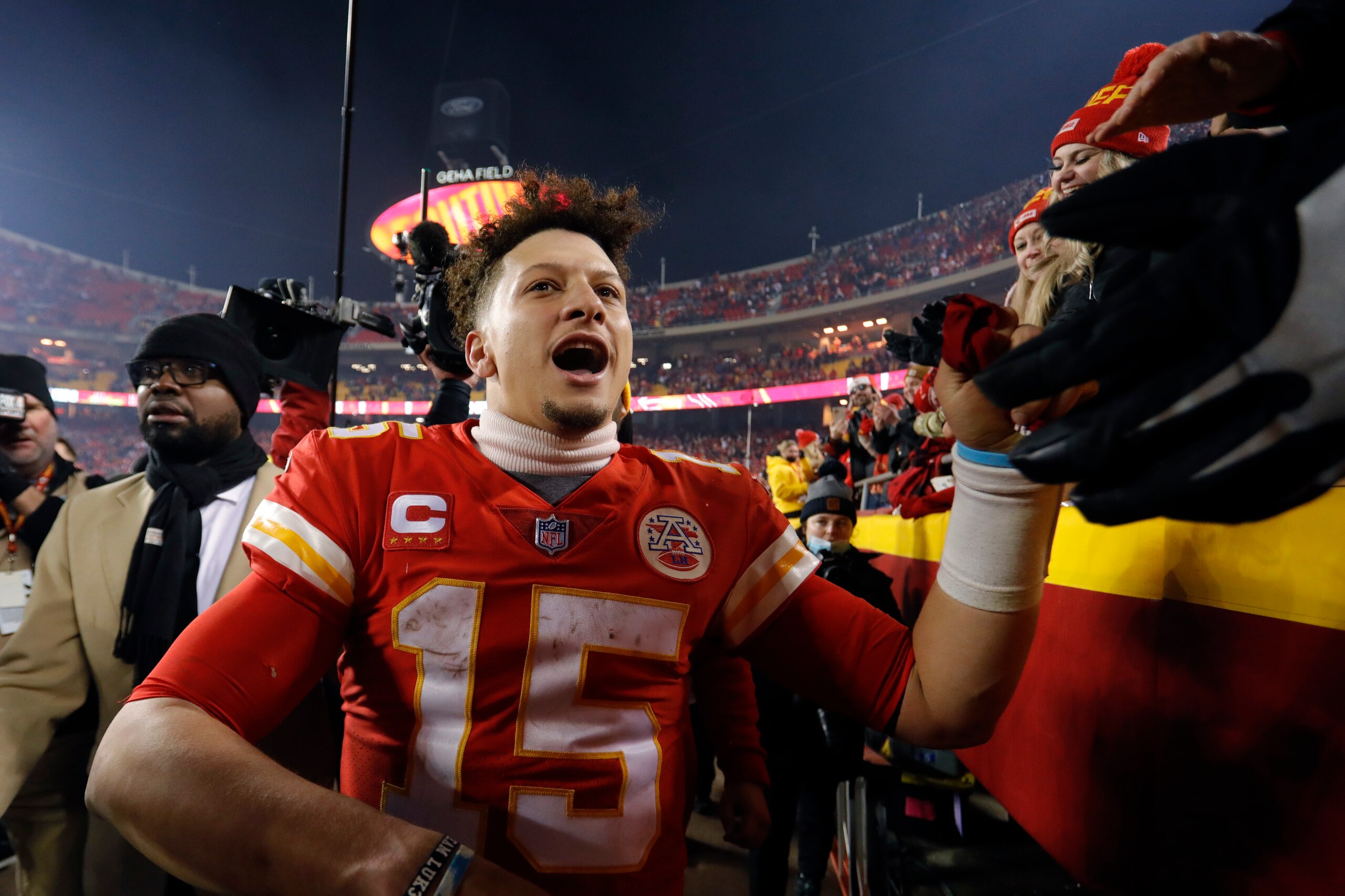 Chiefs quarterback Patrick Mahomes