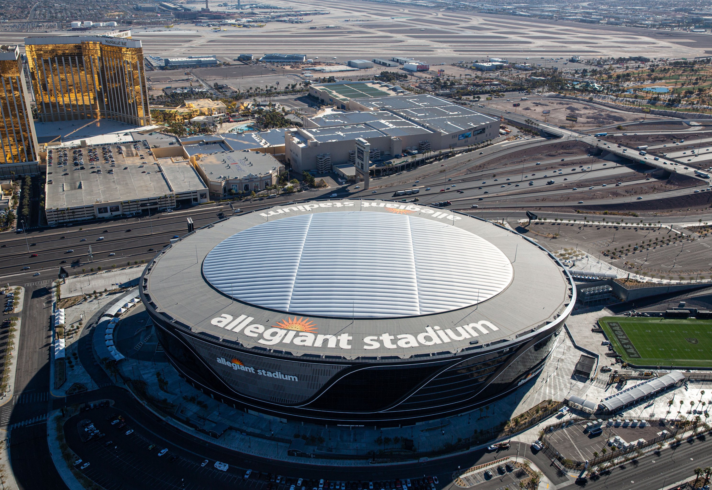 Las Vegas Raiders' Allegiant Stadium, by the numbers