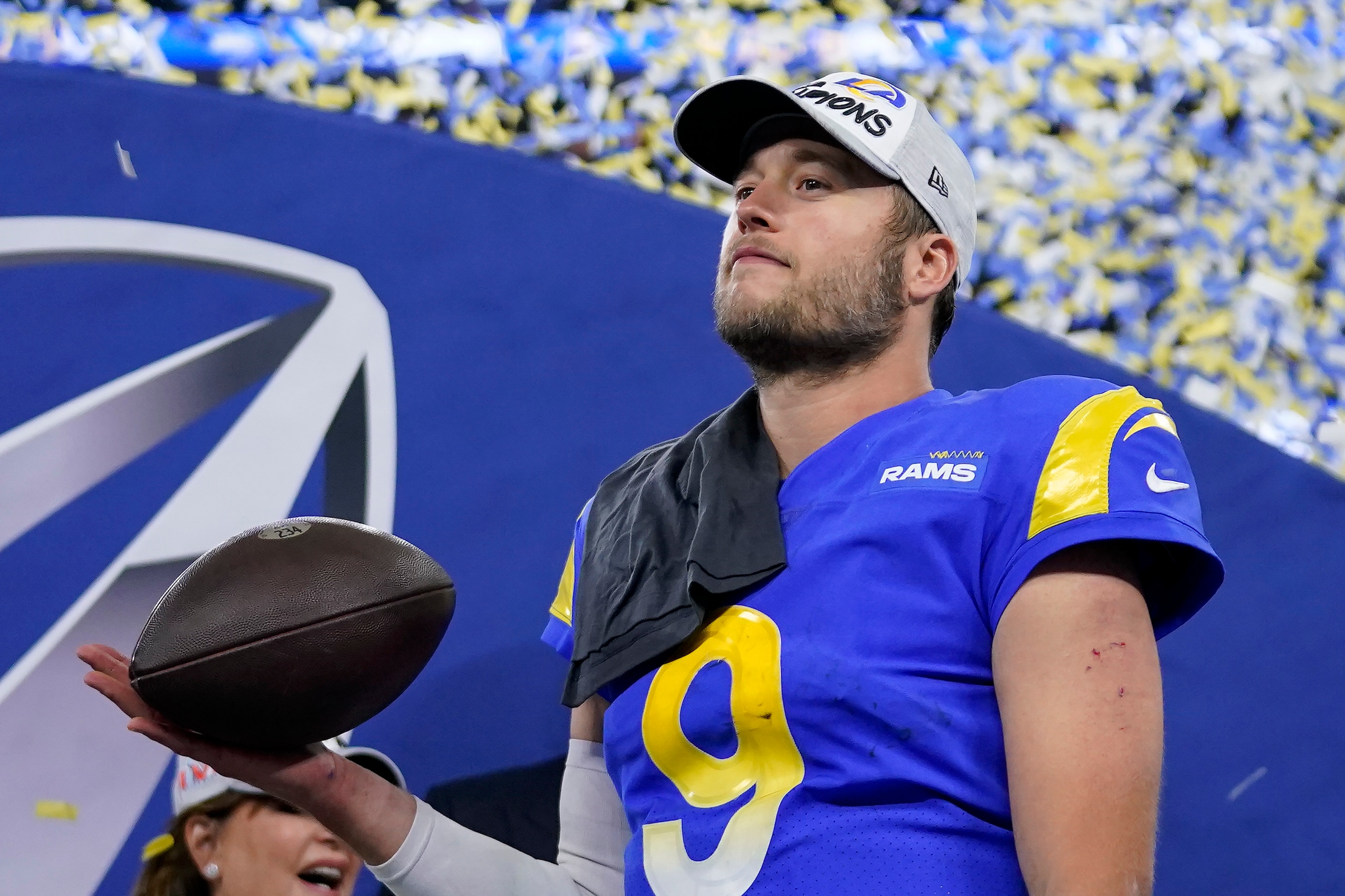 Rams quarterback Matthew Stafford