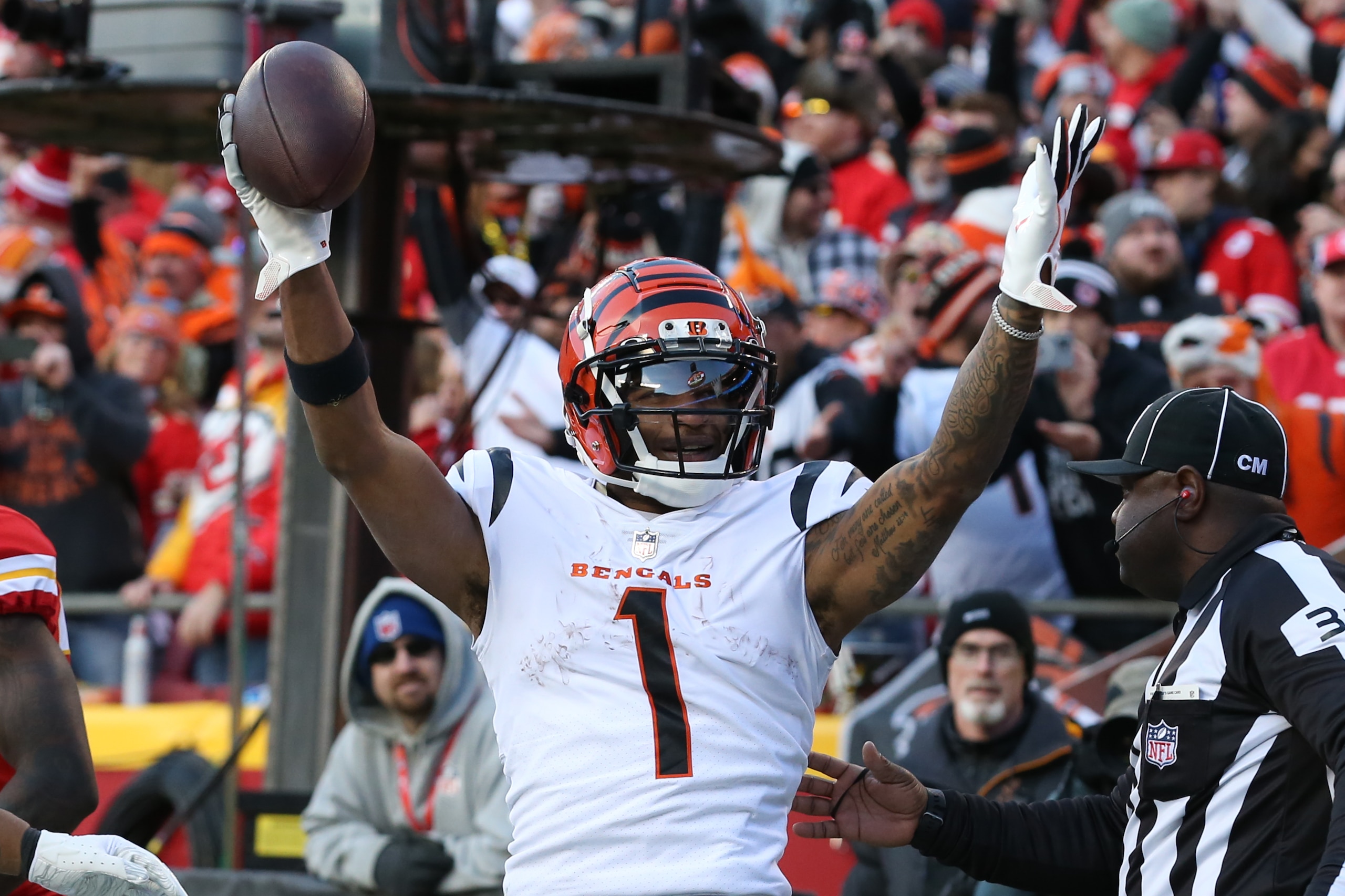Bengals wide receiver Ja'Marr Chase