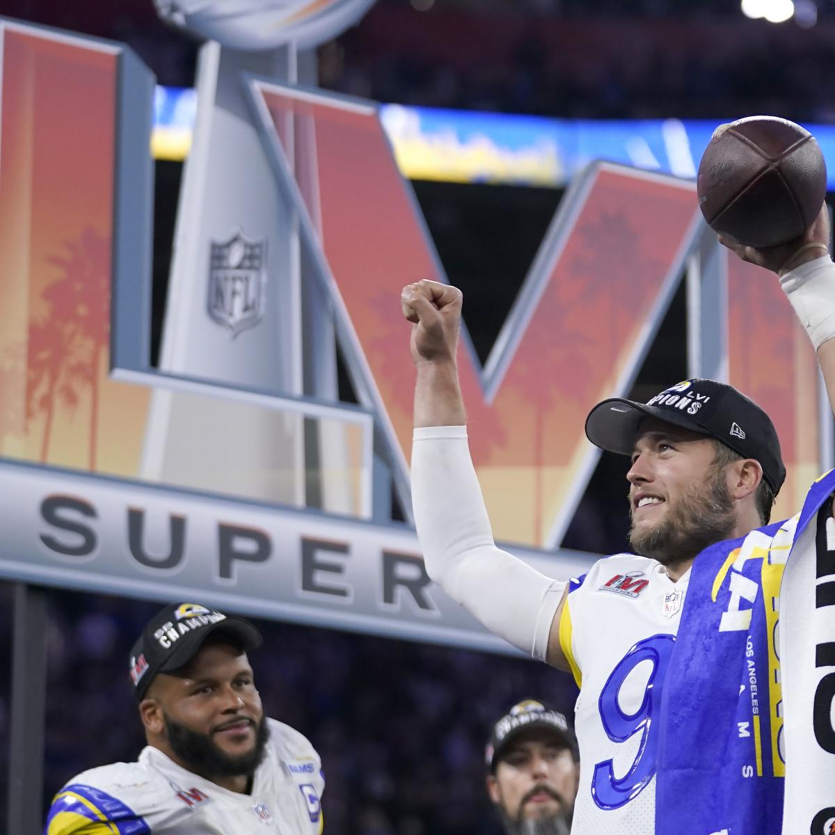 Super Bowl 2022: Quarter-by-Quarter Score and Final Stats for Rams