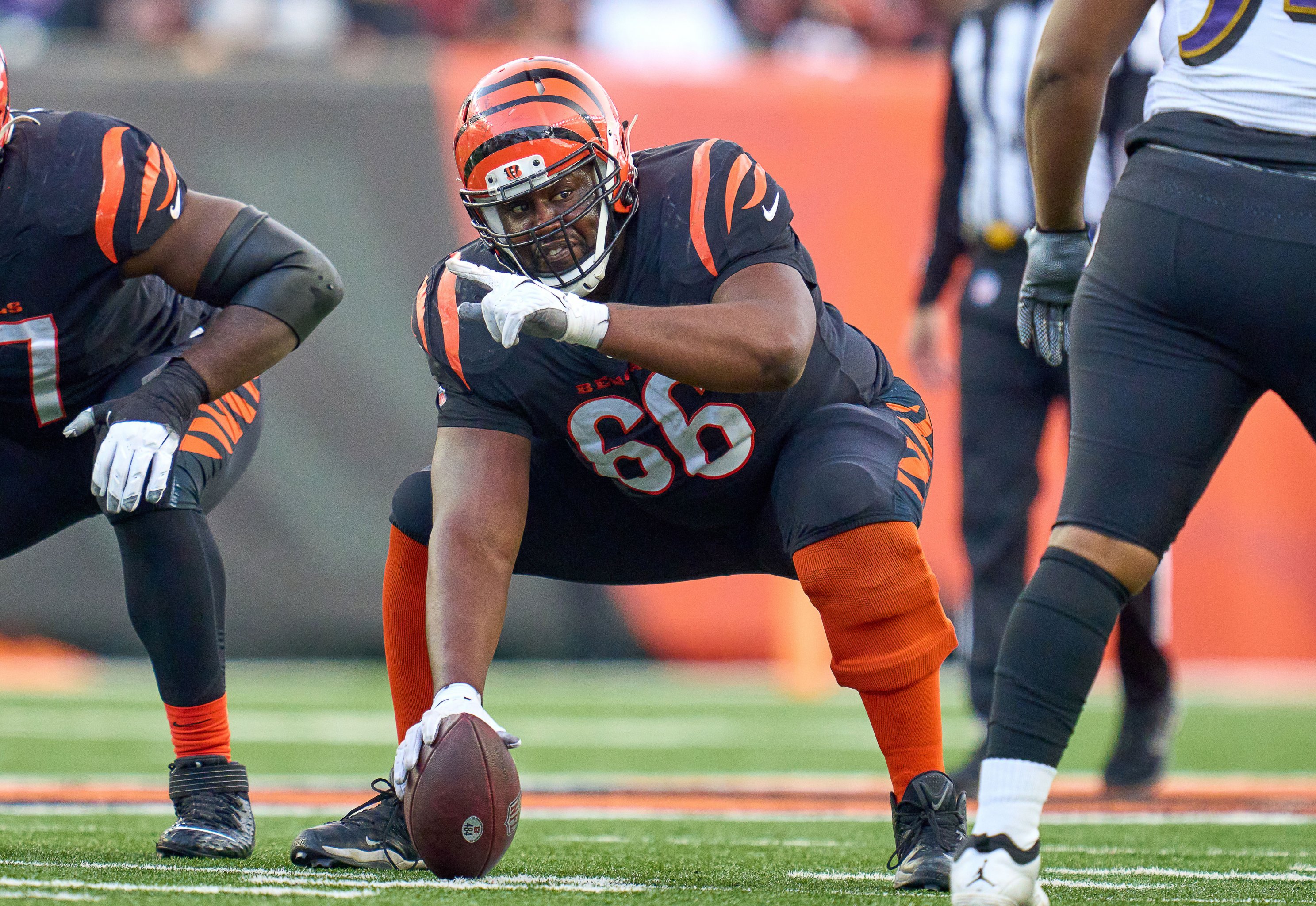 Bengals release starting center Trey Hopkins