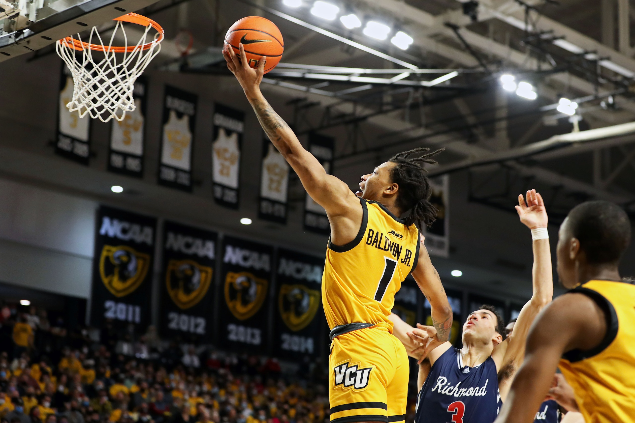 VCU's Adrian "Ace" Baldwin Jr.