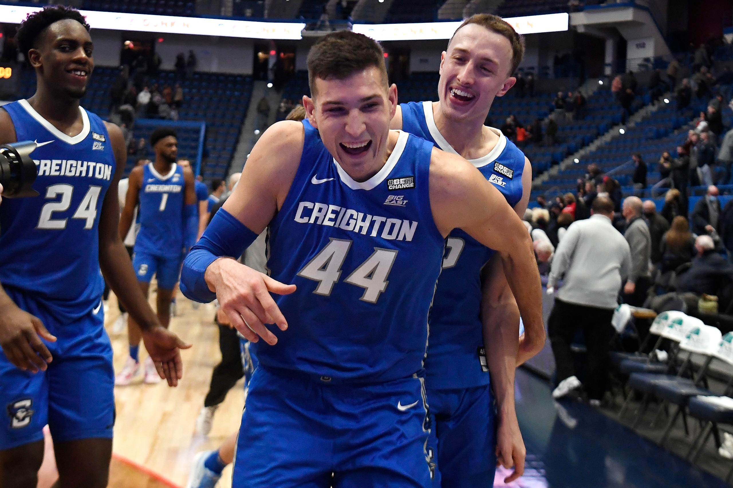 Creighton's Ryan Hawkins (44)