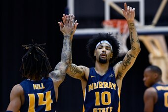 Murray State's Tevin Brown (10)