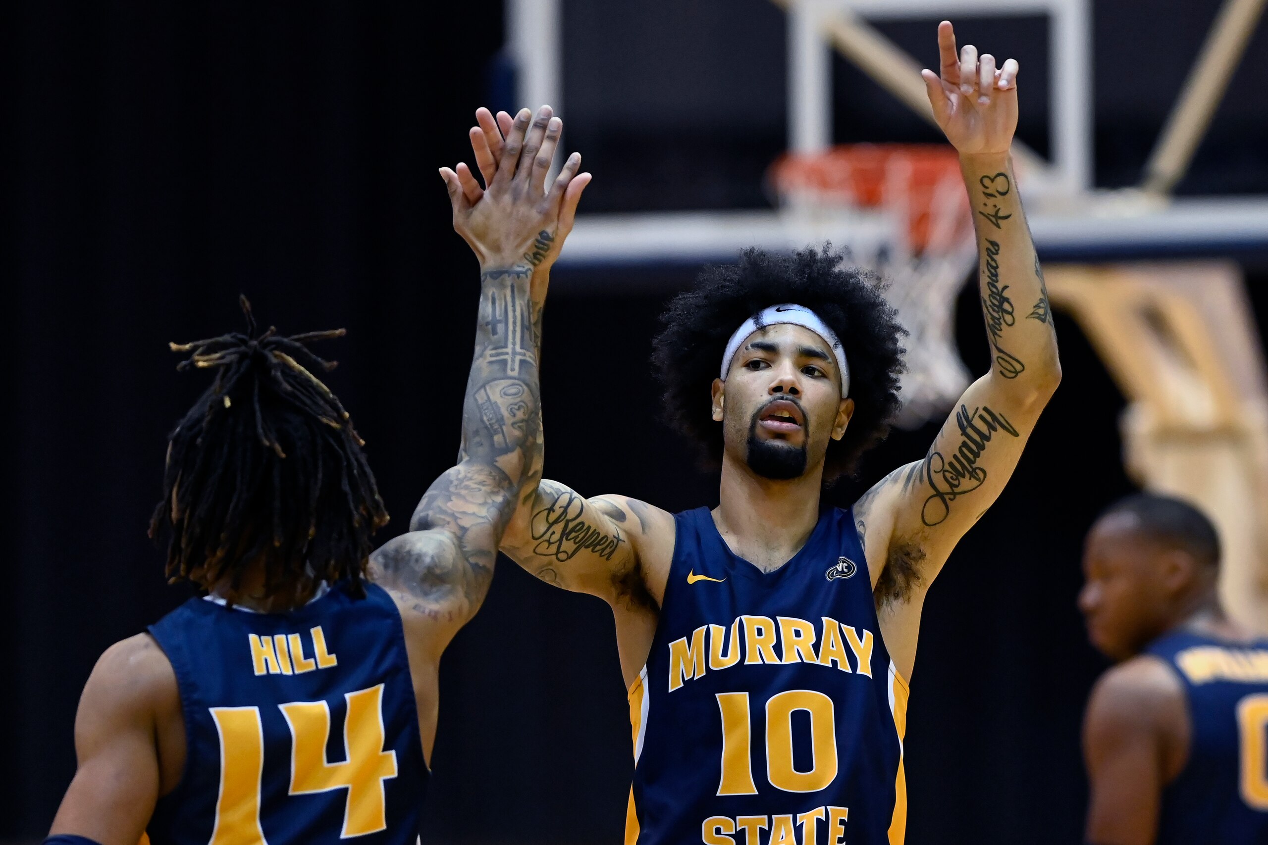 Murray State's Tevin Brown (10)