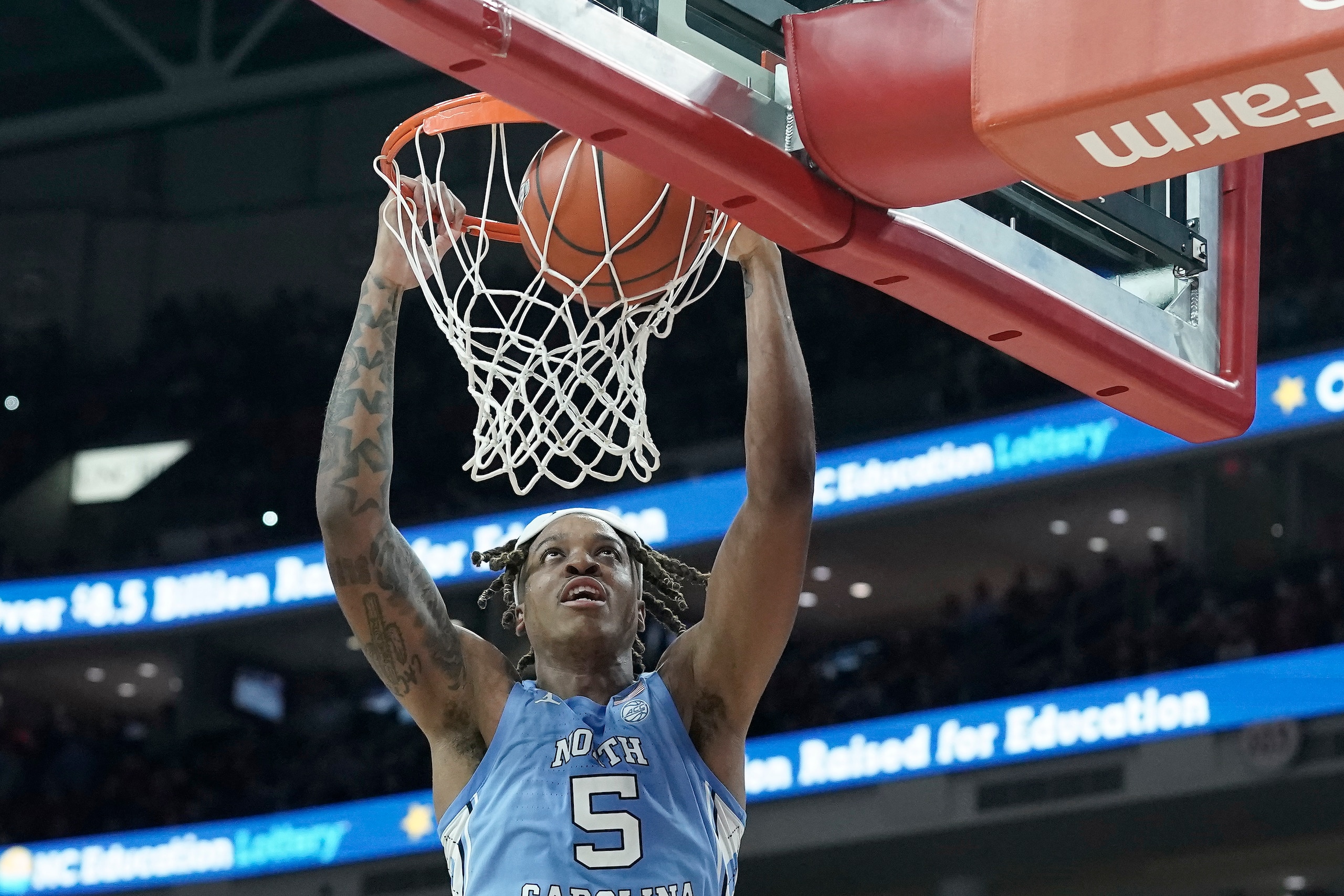 North Carolina's Armando Bacot North Carolina's Armando Bacot