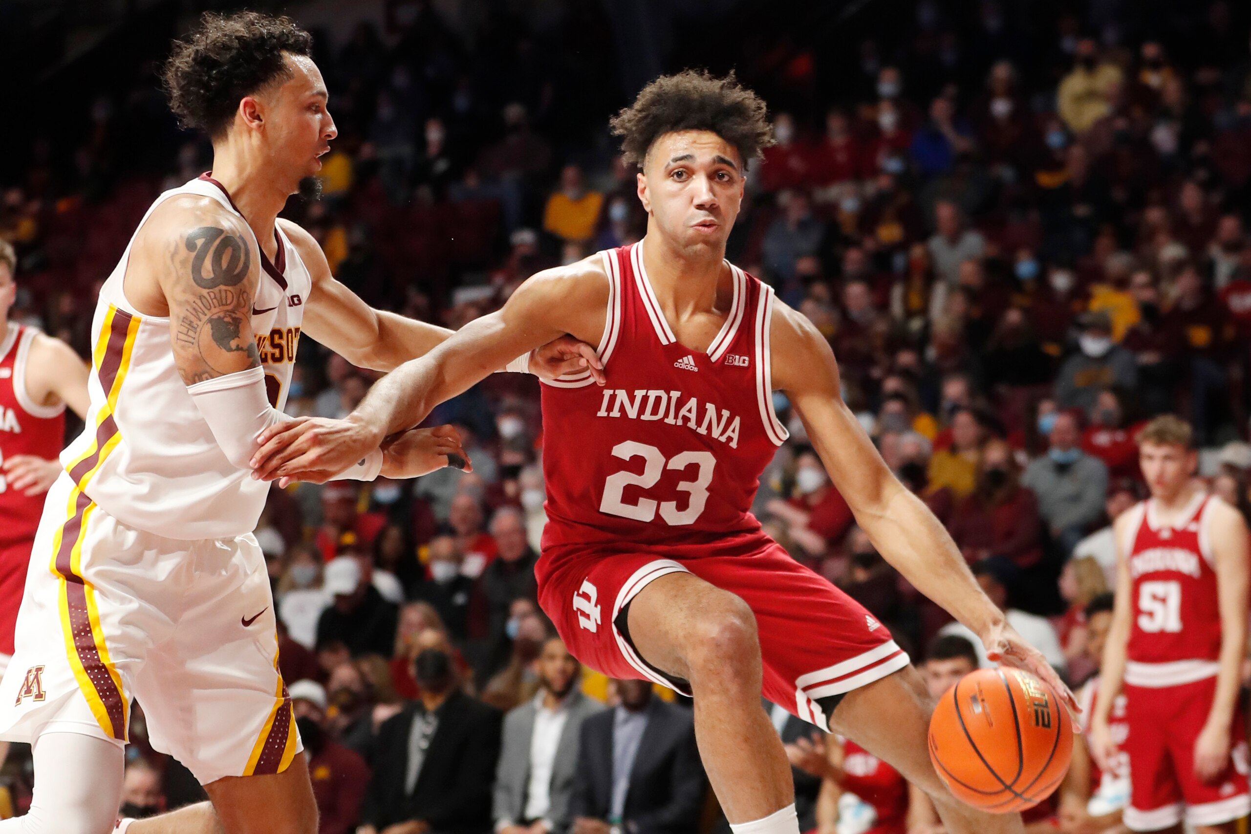 Indiana's Trayce Jackson-Davis Indiana's Trayce Jackson-Davis