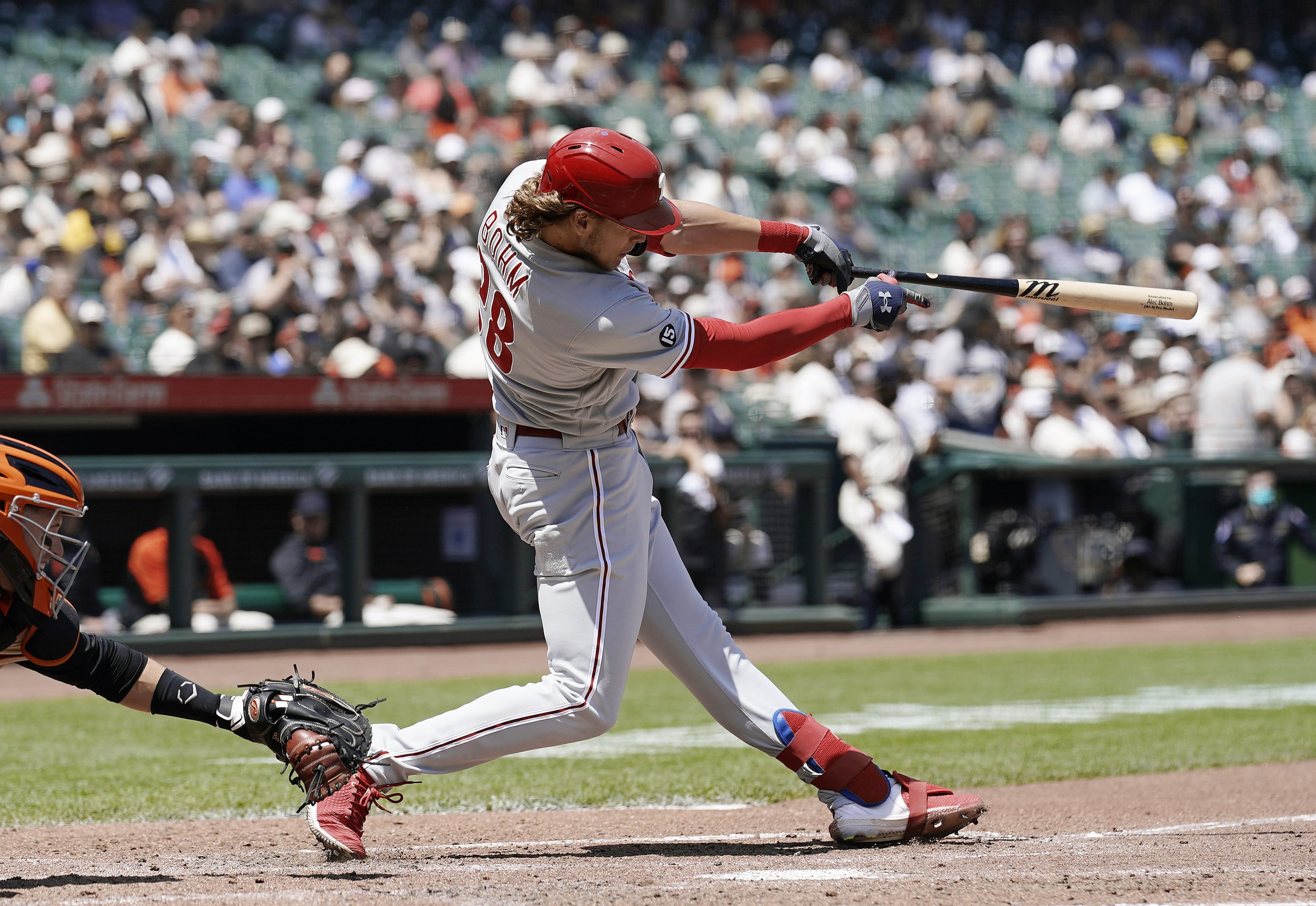 SF Giants third baseman Evan Longoria's bat louder than ever