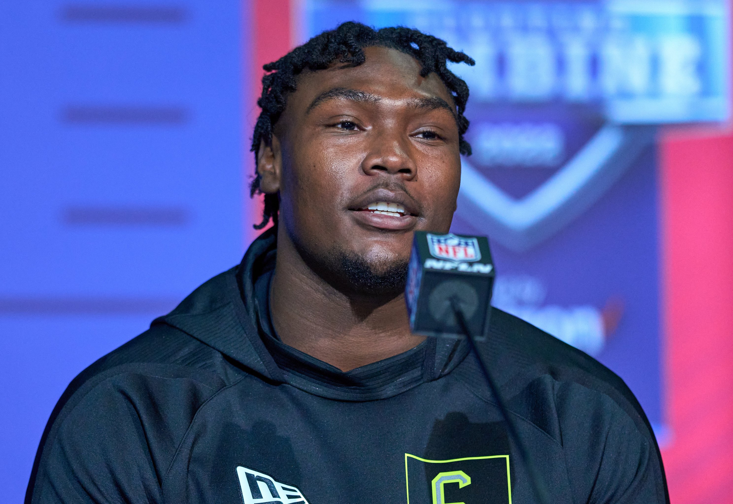 Ickey Ekwonu lights up the NFL Combine stage - Big Blue View