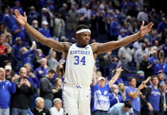 Kentucky's Oscar Tshiebwe Kentucky's Oscar Tshiebwe