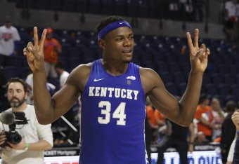 Kentucky's Oscar Tshiebwe Kentucky's Oscar Tshiebwe