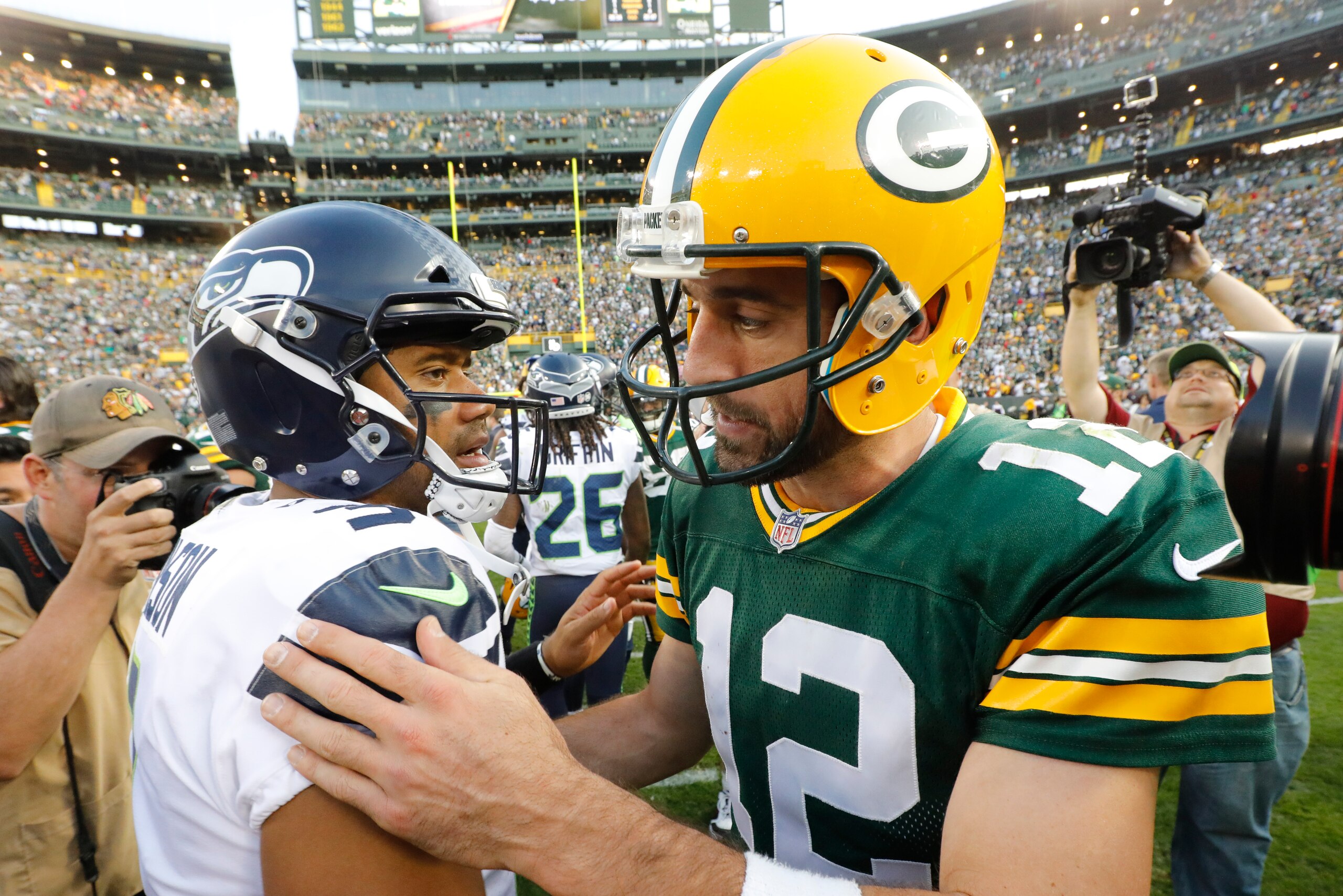 Green Bay Packers quarterback Aaron Rodgers