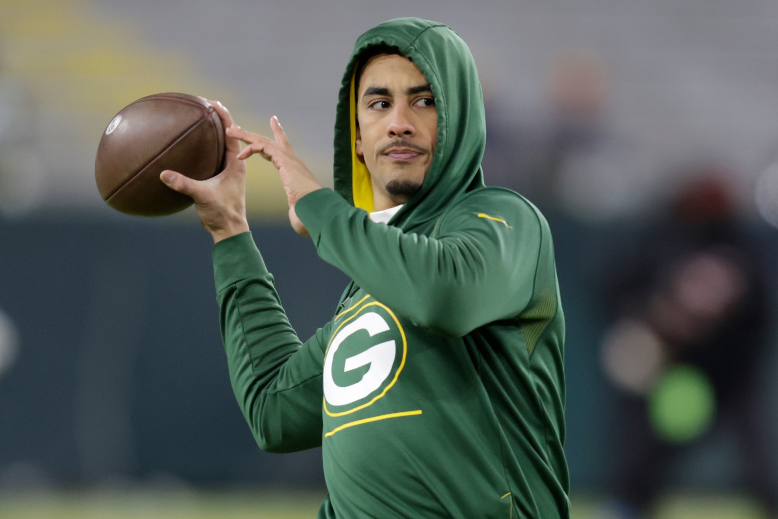 Green Bay Packers quarterback Jordan Love