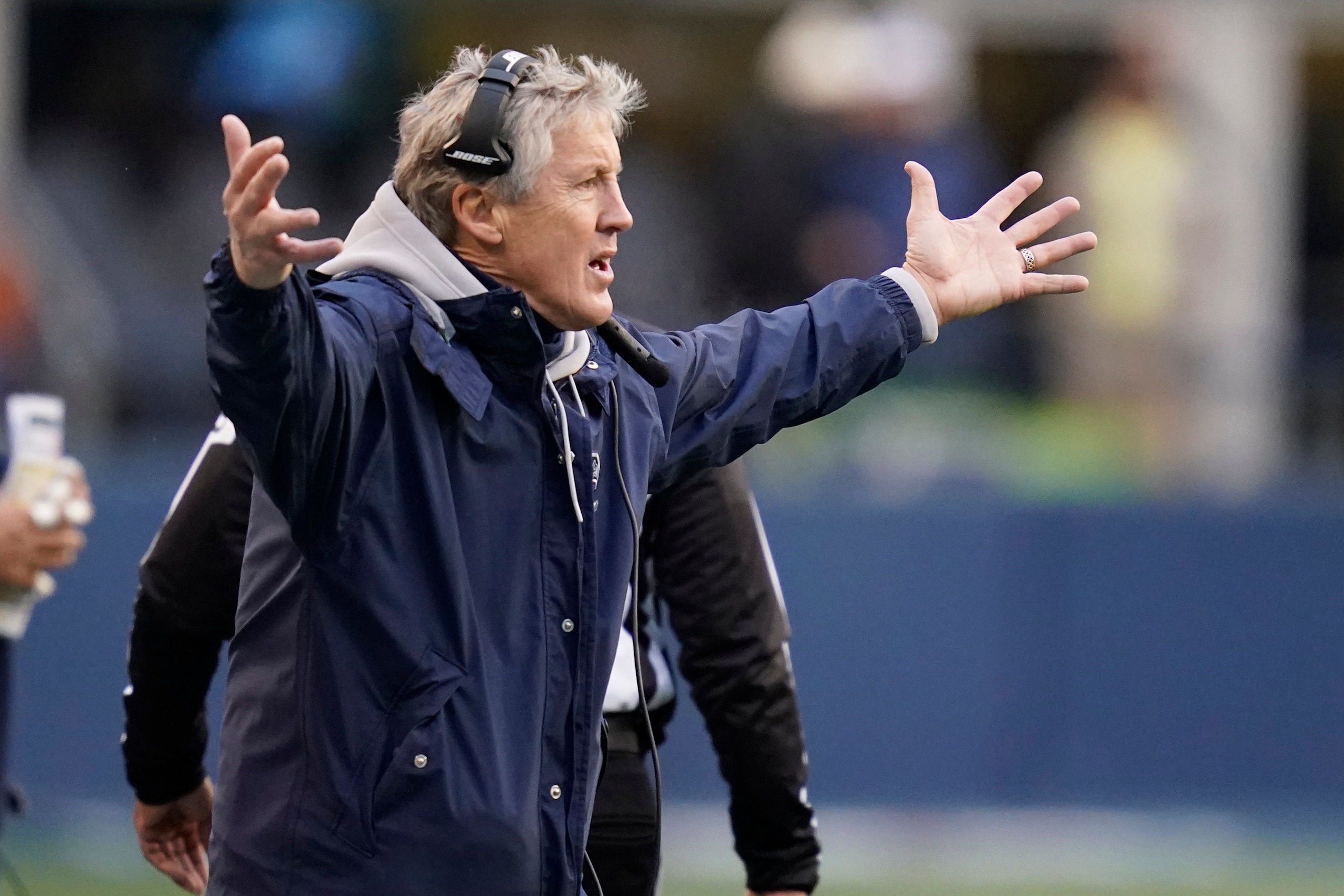 Seattle Seahawks head coach Pete Carroll