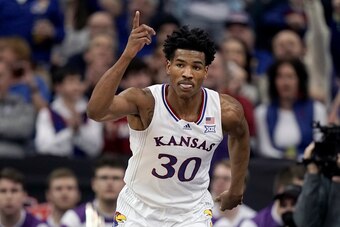 Kansas' Ochai Agbaji Kansas' Ochai Agbaji