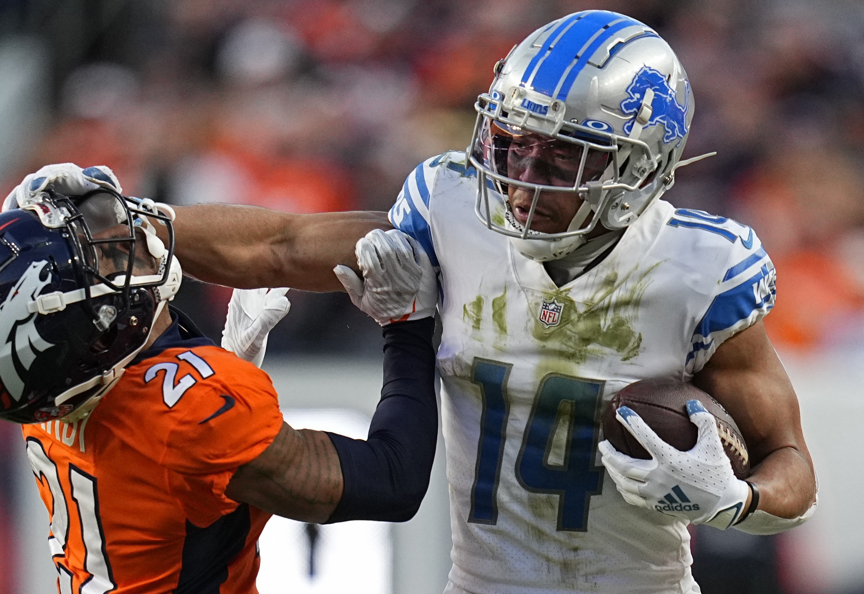 Calvin Johnson Jr. is Ready to Mend Fences with the Lions