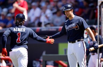 Ozzie Albies and Matt Olson