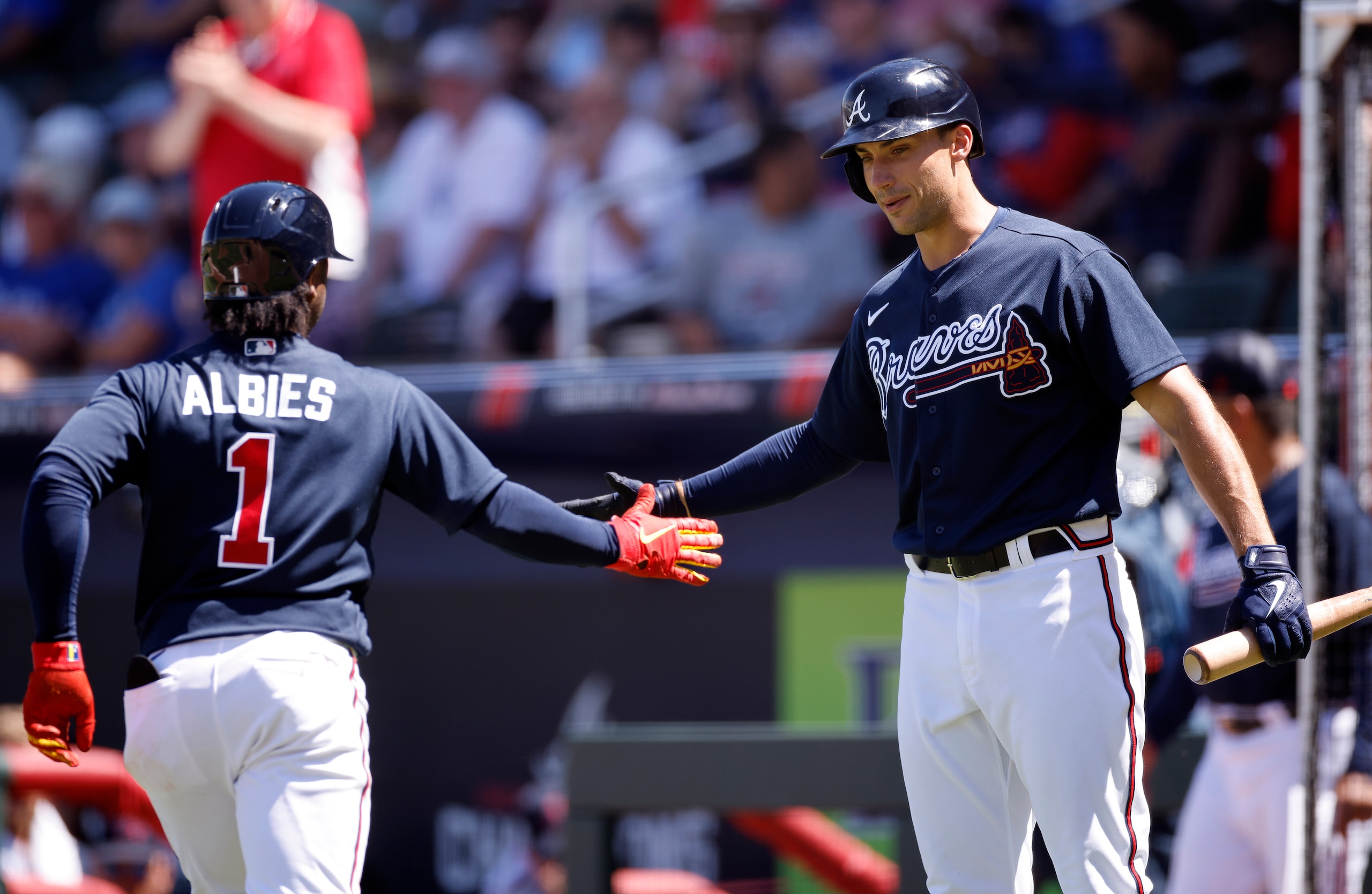 Ozzie Albies and Matt Olson