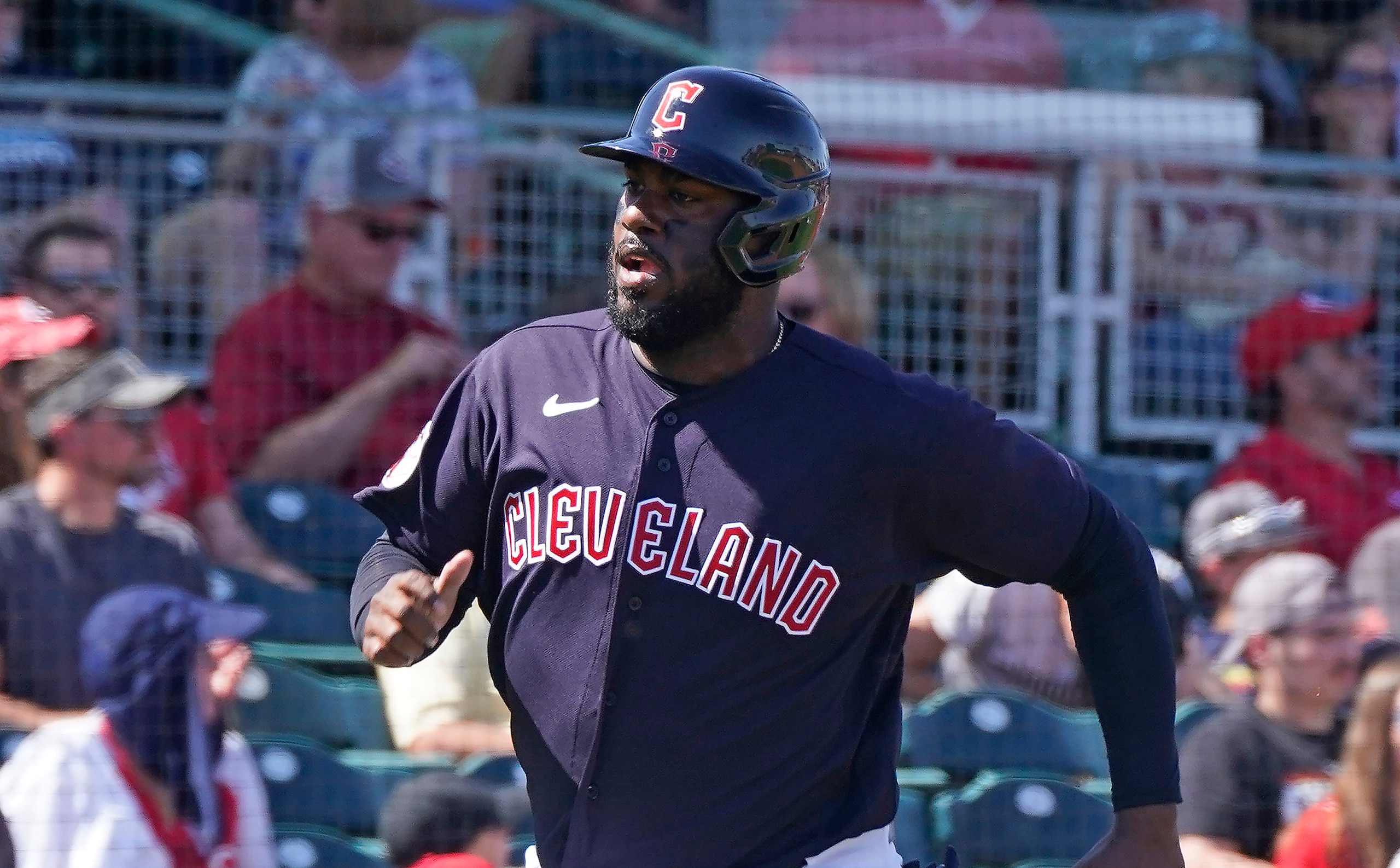 Cleveland's Franmil Reyes Cleveland's Franmil Reyes