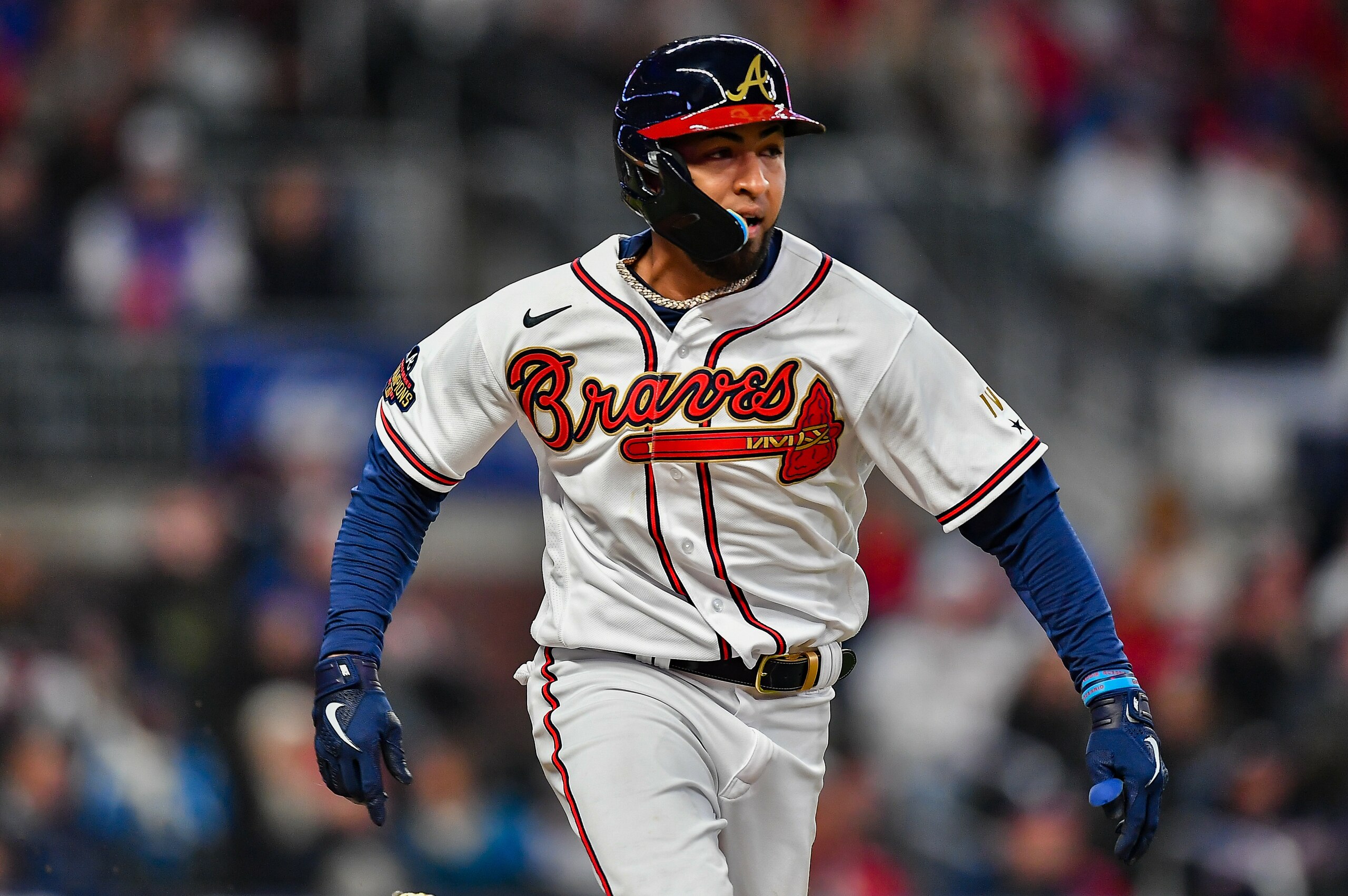 Atlanta's Eddie Rosario Atlanta's Eddie Rosario