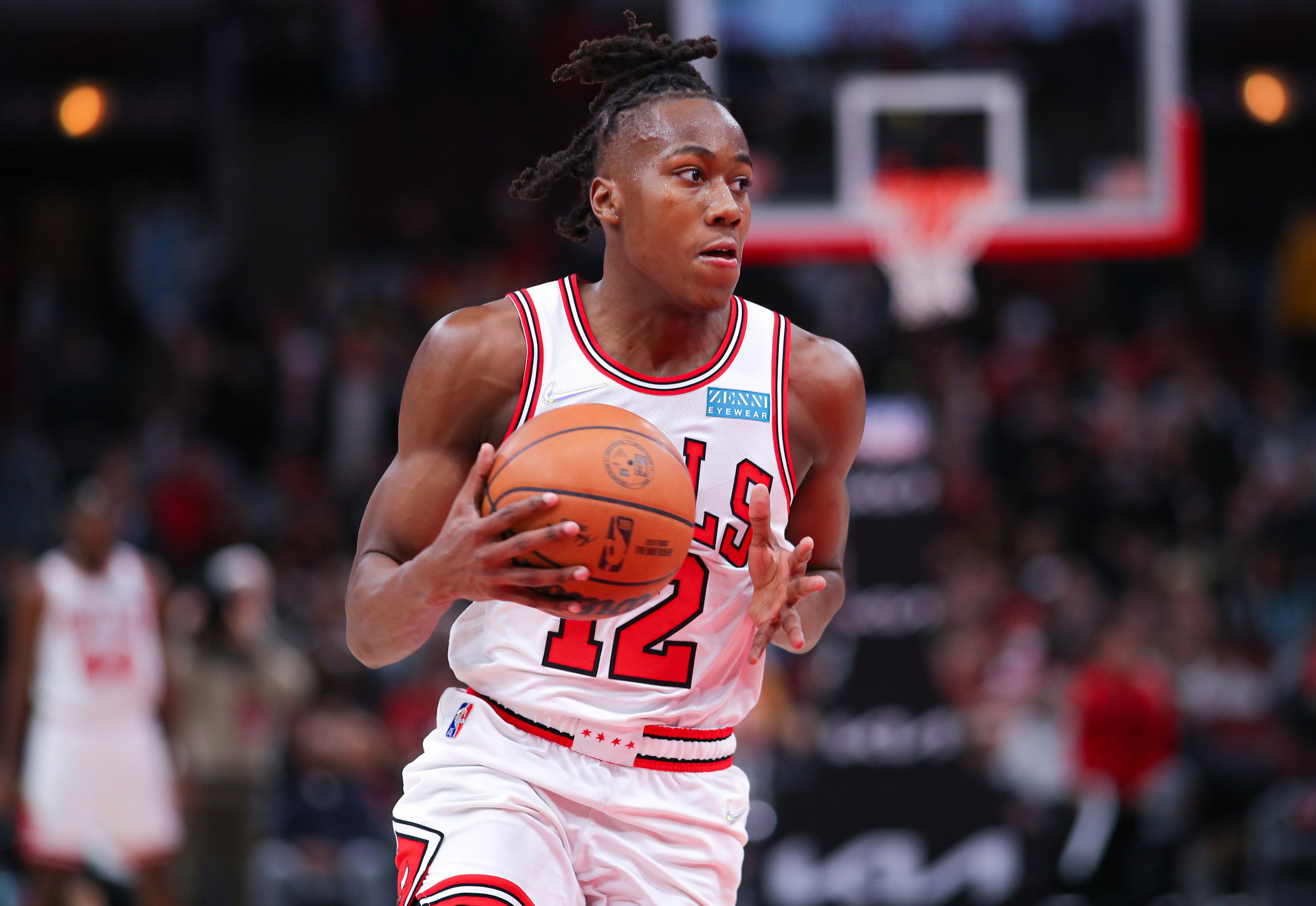 Ayo Dosunmu - Chicago Bulls - Game-Worn Icon Edition - Rookie