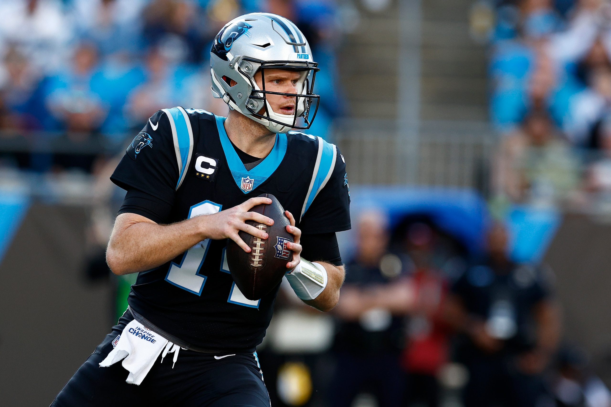 Carolina Panthers QB Sam Darnold