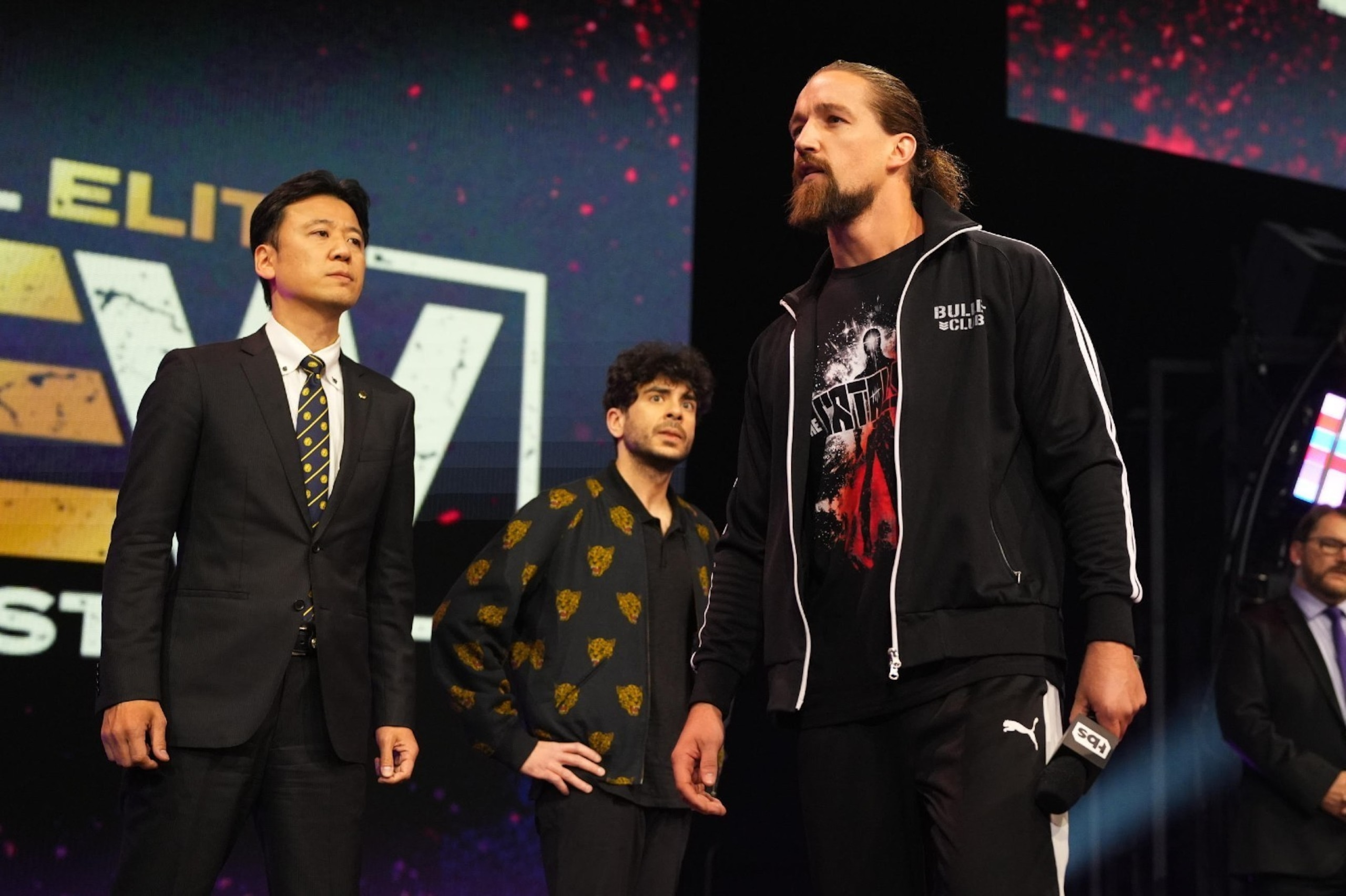 Who will step through the "forbidden door" and join Jay White on the grand AEW x NJPW supershow?