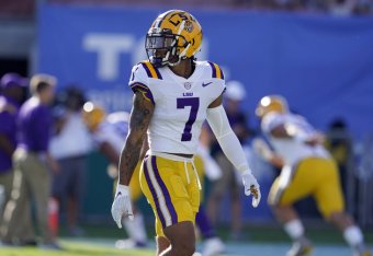 LSU cornerback Derek Stingley Jr.