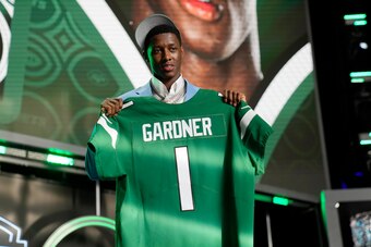 Jets cornerback Ahmad Gardner