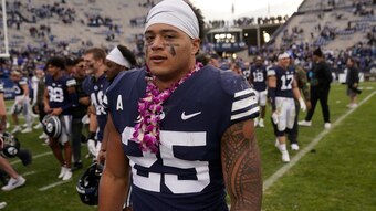 Falcons running back Tyler Allgeier