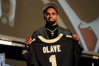 Saints wide receiver Chris Olave