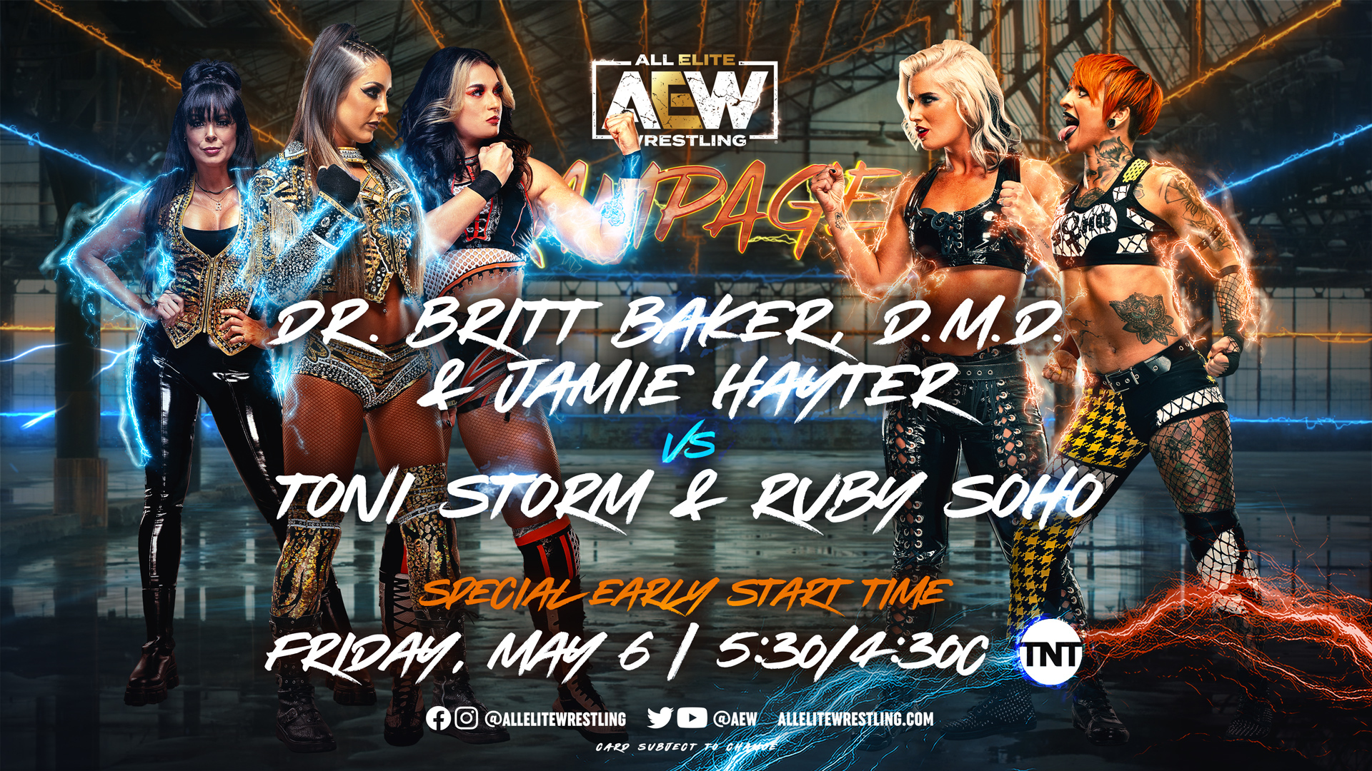 AEW Rampage Results: Winners, Grades, Reaction and Highlights from