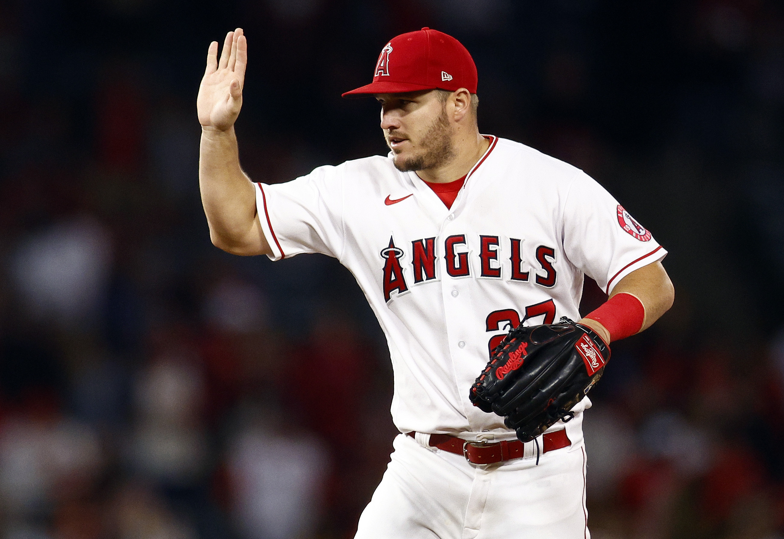 Mike Trout's 441-foot blast can't save Angels in home-opening loss to  Toronto