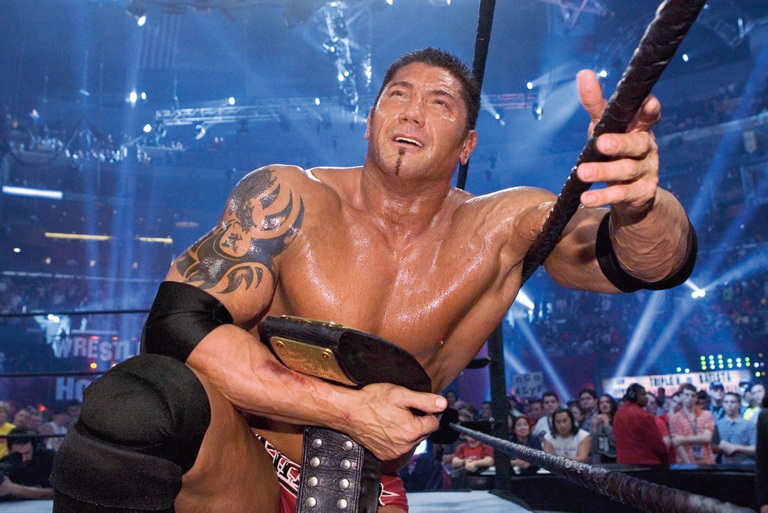 Batista's superstardom inside the squared circle led him to becoming a household name in Hollywood years later.