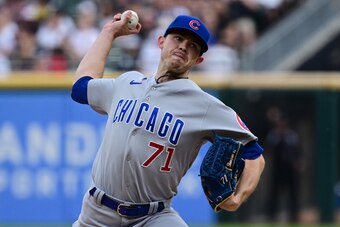 Chicago Cubs' Keegan Thompson